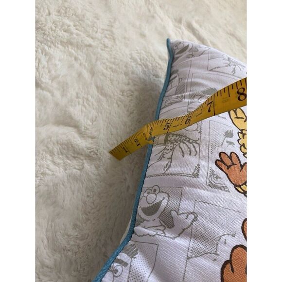 Sesame Street Square Decorative Pillow Big Bird Elmo Cookie Monster Ernie Bert - Picture 16 of 16